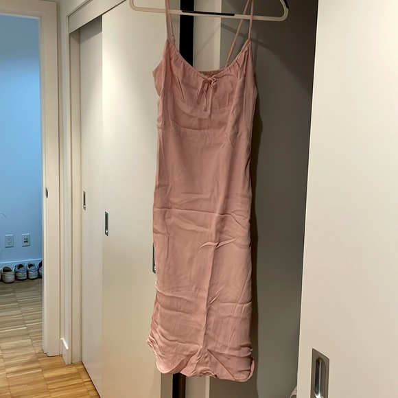 Wilfred Pink Midi Dress - Picture 2 of 6